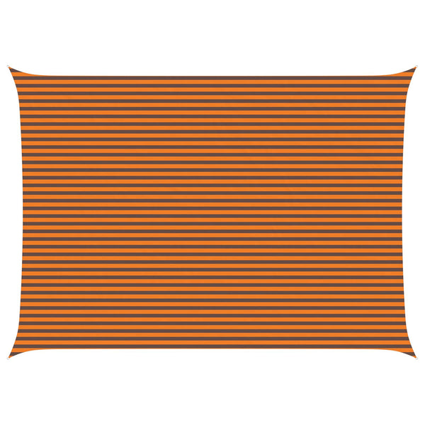 Aurinkosuojapurje Oranssi ja ruskea 7 x 5 m