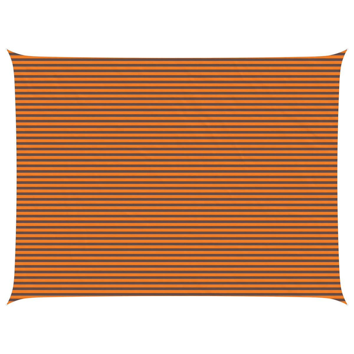 Aurinkosuojapurje Oranssi ja ruskea 8 x 6 m