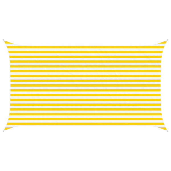 Aurinkosuojapurje 4,5 x 2,5 m 100% polyesteri Oxford Suorakaide