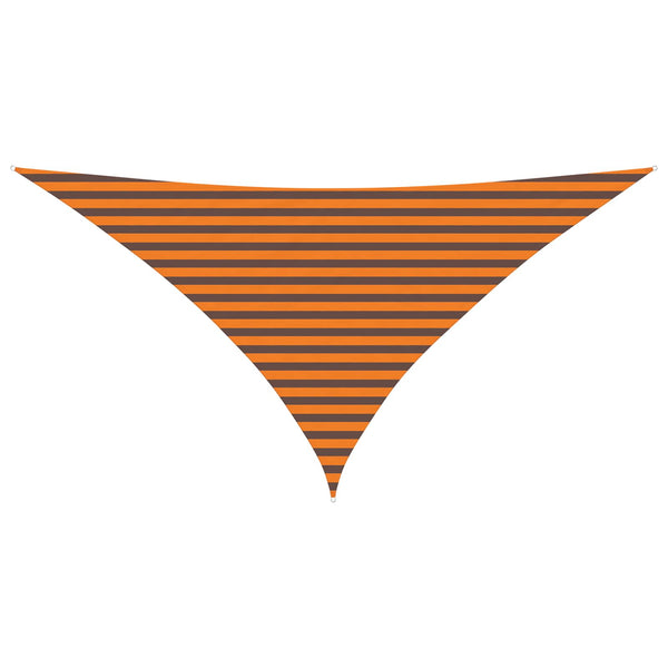 Aurinkosuojapurje Oranssi ja ruskea 3,5 x 3,5 x 4,9 m