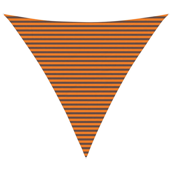 Aurinkosuojapurje Oranssi ja ruskea 5 x 5 x 5 m