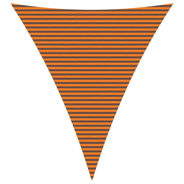 Aurinkosuojapurje Oranssi ja ruskea 5 x 6 x 6 m