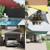 Aurinkosuojapurje 3 x 3 x 4,24 m 100% polyesteri Oxford