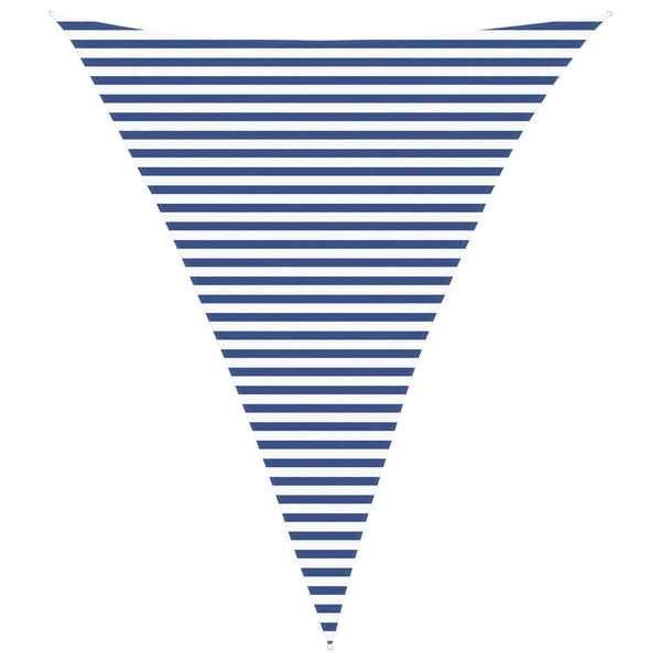 Aurinkosuojapurje Sininen ja valkoinen 4 x 5 x 5 m