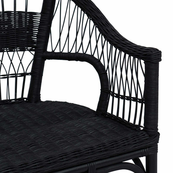 Pinottava tuoli Rottinki Musta 60 x 60 x 81 cm