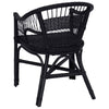 Pinottava tuoli Rottinki Musta 60 x 60 x 81 cm