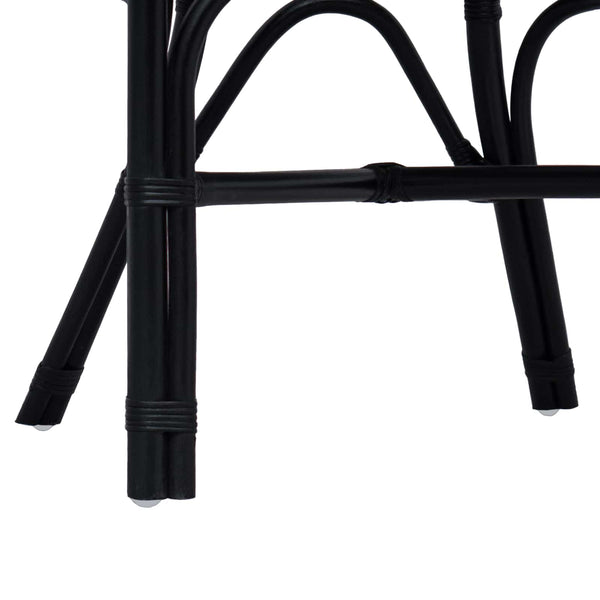 Pinottava tuoli Musta 58 x 60 x 81 cm Rottinki