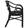 Pinottava tuoli Musta 58 x 60 x 81 cm Rottinki