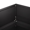 Puutarha ruukku Musta 360 x 80 x 60 cm Kylmävalssattu teräs