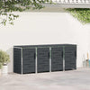Rullakontin varastointi for 4 Bins 240L Ruostumaton teräs