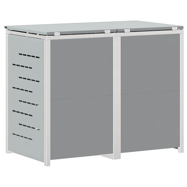 Rullakontin varastointi for 2 Bins 240L Ruostumaton teräs