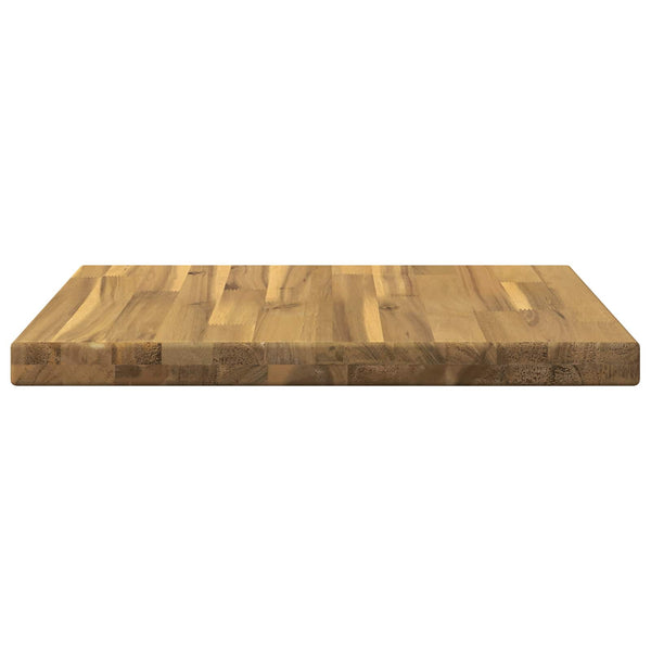 Suorakulmainen pöytälevy 30 x 30 x 3,2 cm Neliö Tiheä akasiapuu