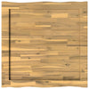 Suorakulmainen pöytälevy 80 x 80 x 3,2 cm Neliö Tiheä akasiapuu