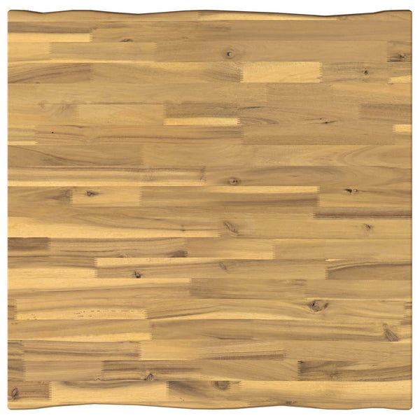60 x 55 x 75 cm Tiheä akasiapuu Valkoinen ja musta Suorakaide