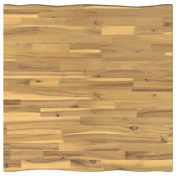Elävä Reunakynttiläruokapöytä 60 x 55 x 75 cm Tiheä akasiapuu