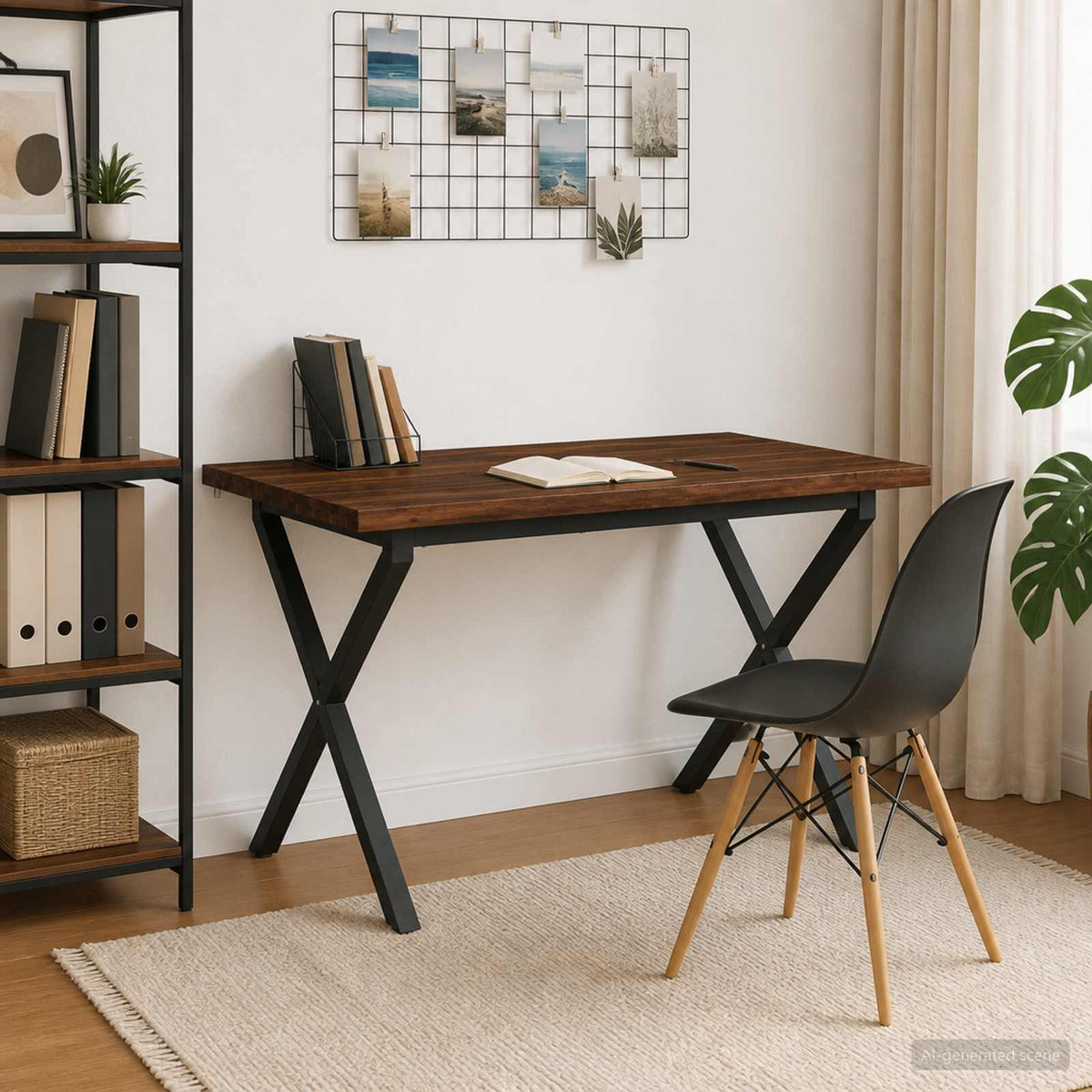 Elävä Reunakynttiläruokapöytä 110 x 55 x 75 cm Tiheä akasiapuu