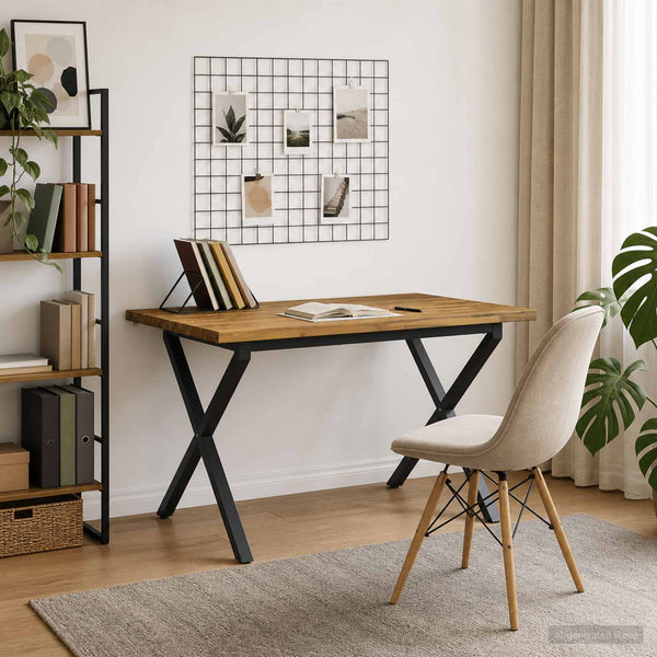 Elävä Reunakynttiläruokapöytä 90 x 55 x 75 cm Tiheä akasiapuu
