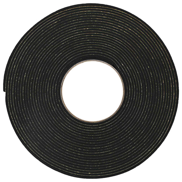 Itsekiinnittyvä vaahtoteippi 2 kpl Musta 10mm x 10m CR-vahto