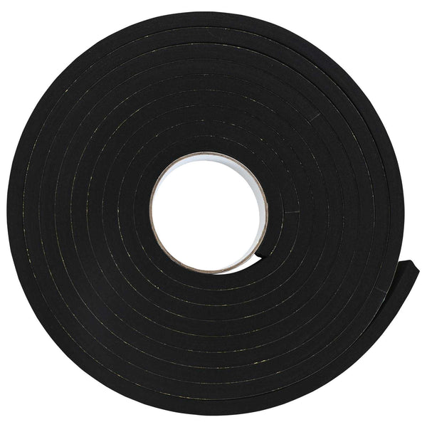 Itsekiinnittyvä vaahtoteippi 4 kpl Musta 15mm x 5m CR-vahto