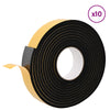 Itsekiinnittyvä vaahtoteippi 10 kpl Musta 30mm x 5m CR-vahto