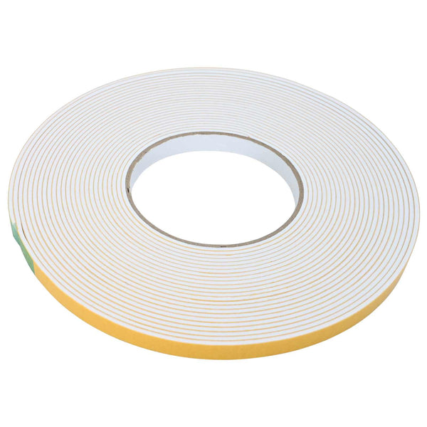 Itsekiinnittyvä vaahtoteippi valkoinen 10mm x 10m CR-vahto