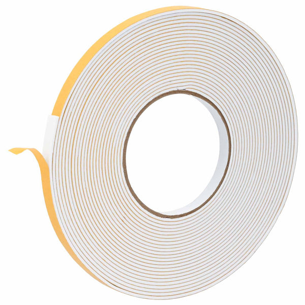Itsekiinnittyvä vaahtoteippi 5 kpl valkoinen 10mm x 10m