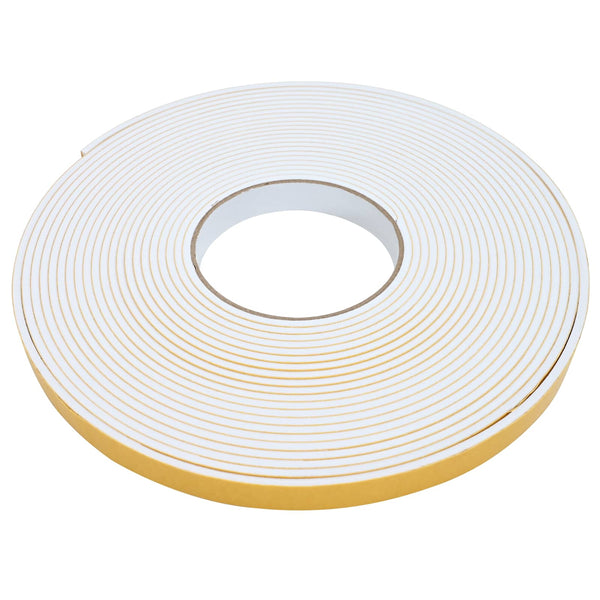 Itsekiinnittyvä vaahtoteippi 2 kpl valkoinen 15mm x 10m