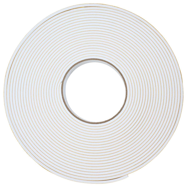 Itsekiinnittyvä vaahtoteippi 10 kpl valkoinen 15mm x 10m