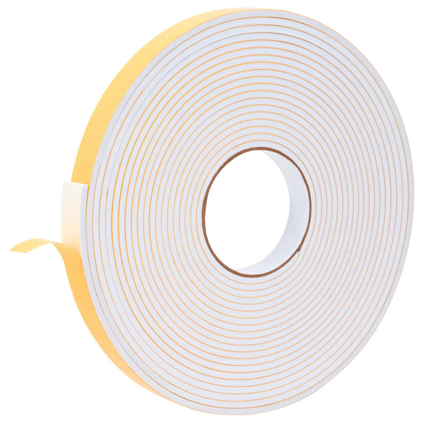 Itsekiinnittyvä vaahtoteippi 2 kpl valkoinen 20mm x 10m