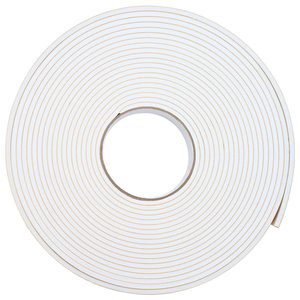 Itsekiinnittyvä vaahtoteippi 2 kpl valkoinen 20mm x 10m