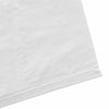 Kudotut säkit 10 kpl valkoinen 60 x 100 cm PP