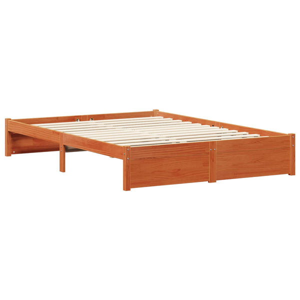 Sängyn runko Vaha ruskea 5FT King Size Massiivinen mänty