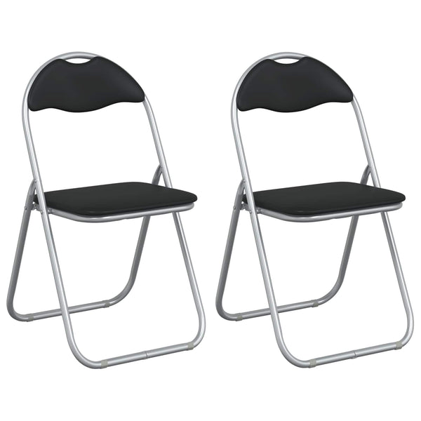 Kangasläppätuoli 2 pcs Mustat ja harmaa 48 x 43,5 x 81 cm