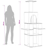 Kissanpuu sisaliraapimispuilla Tummanharmaa 180 cm