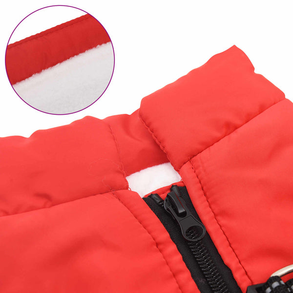Koiran Takki Punainen L40 Fleece ja polyesteri