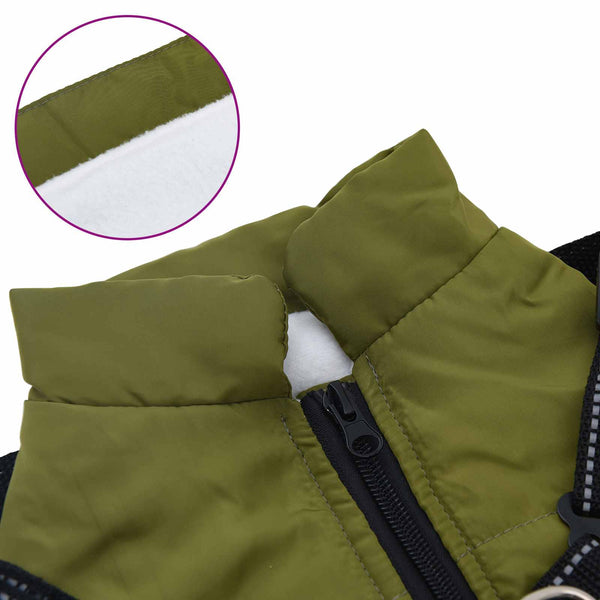 Koiran Takki Armivihreä L28 Fleece ja polyesteri