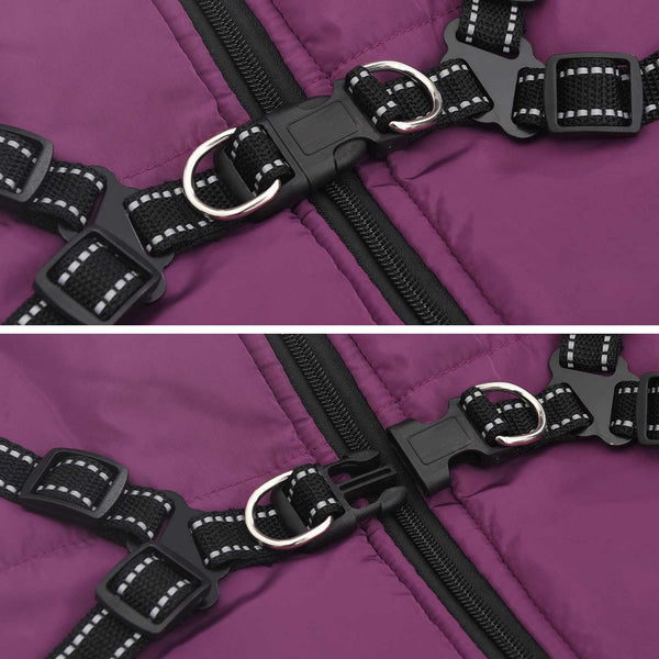Koiran Takki Violetti L52 Fleece ja polyesteri