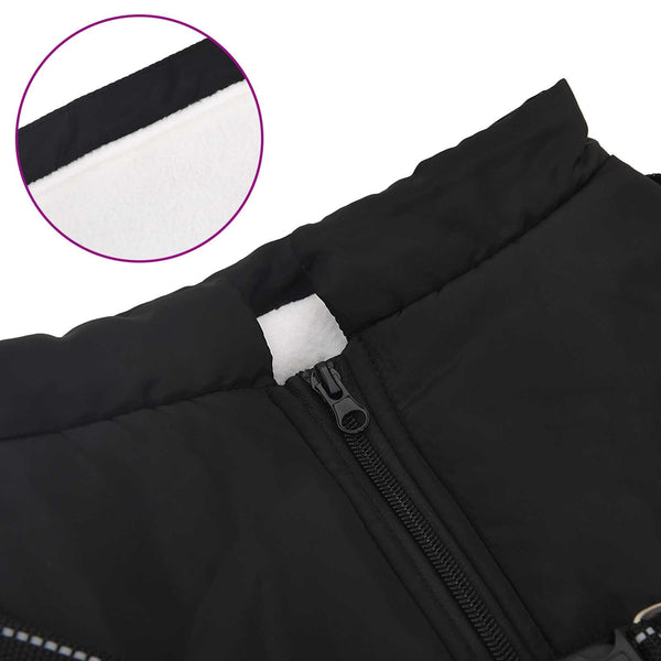 Koiran Takki Musta L48 Fleece ja polyesteri