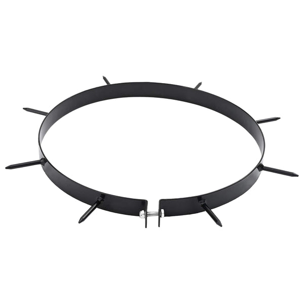 Nurmikon Aerata Klamppi Piikeillä 5 pcs Musta Ø 320 mm Rauta