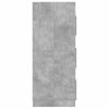 Pyykkikaappi Betoninharmaa 50 x 68 x 162 cm Tekninen puu