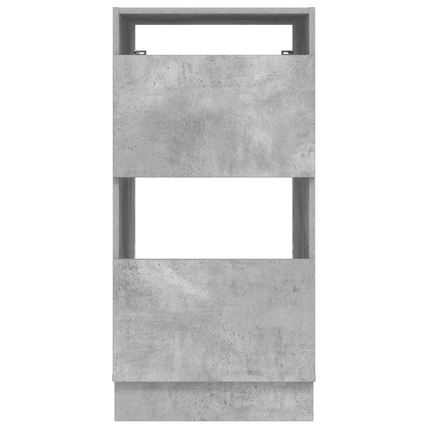 Pyykkikaappi Betoninharmaa 50 x 68 x 102 cm Tekninen puu