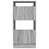 Pyykkikaappi ovella Harmaa Sonoma 50 x 68 x 102 cm Tekninen puu