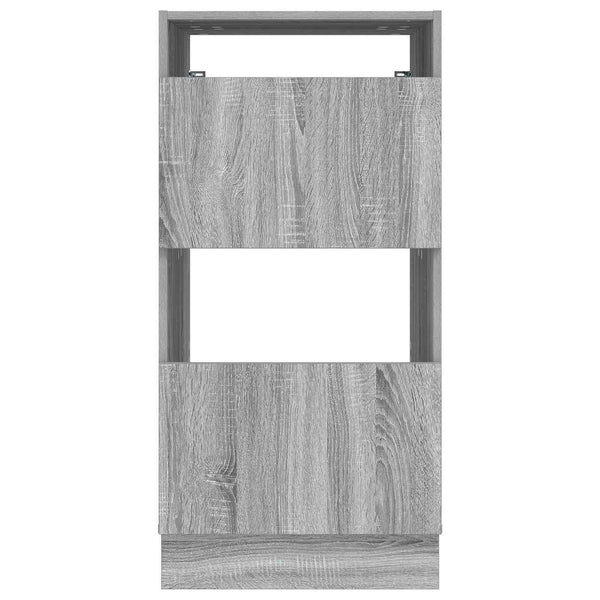 Pyykkikaappi ovella Harmaa Sonoma 50 x 68 x 102 cm Tekninen puu