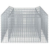 Gabion Kohotettu Peti 2 kpl 200 x 100 x 60 cm Galvanoitu teräs