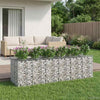 Gabion Kohotettu Peti 3 kpl 300 x 100 x 100 cm Galvanoitu teräs