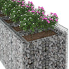 Gabion Kohotettu Peti 3 kpl 300 x 100 x 100 cm Galvanoitu teräs