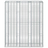 Gabion Kohotettu Peti 2 kpl 130 x 50 x 150 cm Galvanoitu teräs