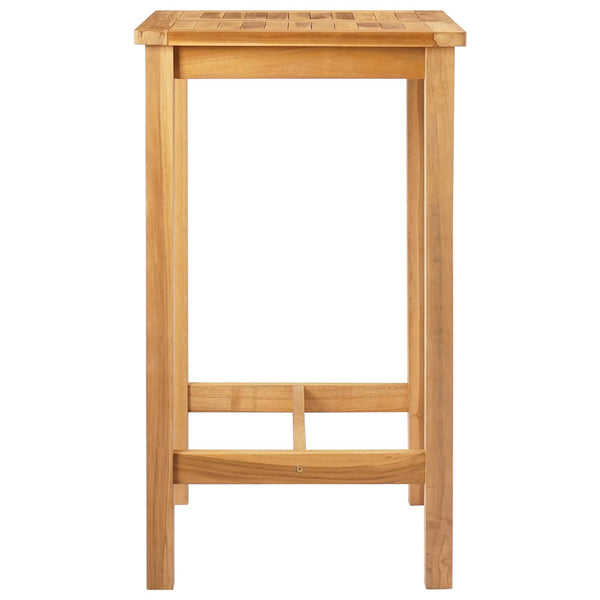 Baaripöytä Luonnollinen 60 x 60 x 105 cm Tiikki