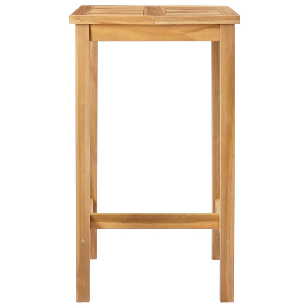 Baaripöytä Luonnollinen 60 x 60 x 105 cm Tiikki