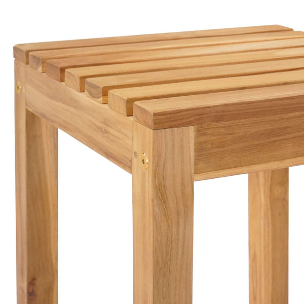 Baarijakkara 2 pcs Ruskea Tiikkipuu